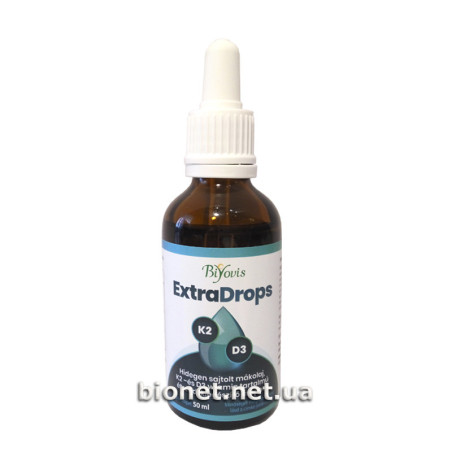 Вітамін D3 Extra Drops краплі Біонет bionet купити, зміцнення кісток та м'язів, профілактика рахіту, синдром хронічної втоми, на
